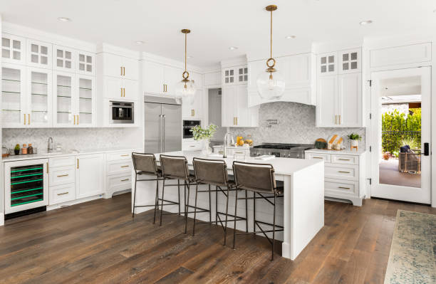 Tile pattern layout planning for backsplash in Richwood